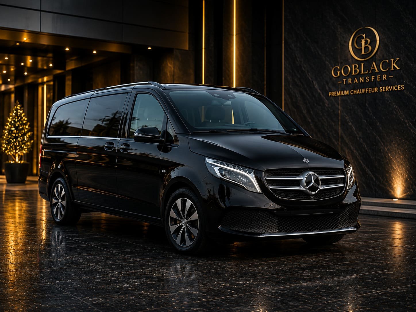 Rotorua City to City Transfer with GoBlack Transfer premium vehicle